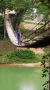 Koya and Dia on Rope Bridge