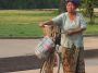 Woman with Bike, Cambodia
