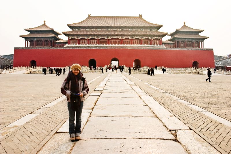 Nadia in Forbidden City