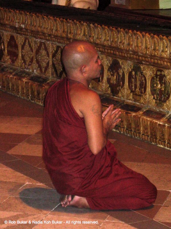 Praying Monk