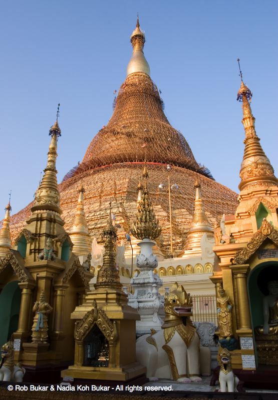 The Shwedagon (under repair)